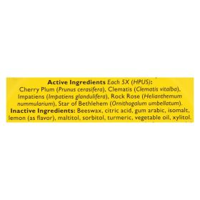 Bach Rescue Remedy Pastilles - Lemon - 50 Grm - Case Of 12