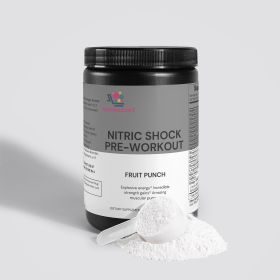 NITRIC SHOCK PRE WORKOUT FRUIT PUNCH (Option: NITRIC SHOCK PRE WORKOUT)