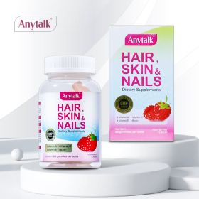 Hair, Skin, Nails, Gummies (Option: 60pcs)